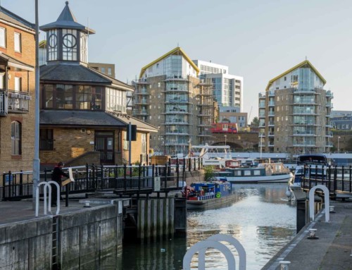 Limehouse Basin Lock & Narrow Street Swing Bridge