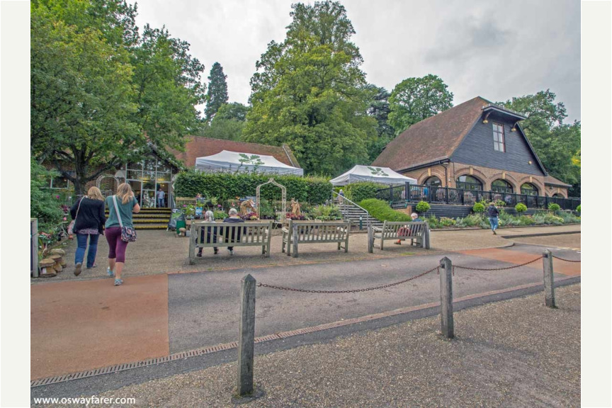 The canteen can be seen on the right and the gift shop on the left. We purchased the Chartwell DVD here. Canteen-and-Gift-Shop