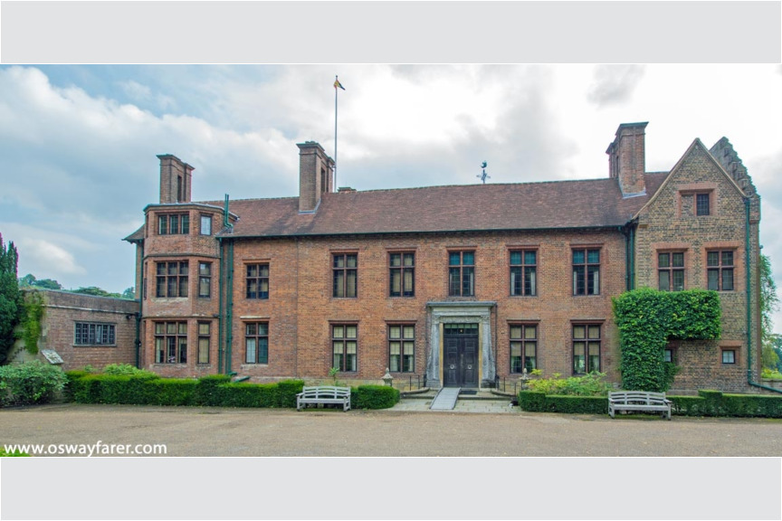 On our visit we didn't see the newest incarnation of "Jock" the cat. Churchill requested that a ginger cat with a white chest and four white feet be found at Chartwell at all times. Chartwell House - Front