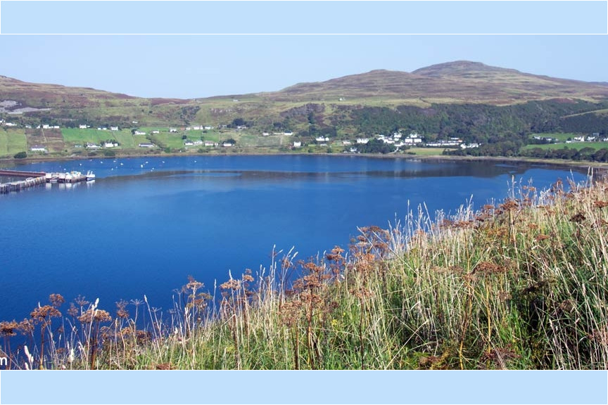 Uig Bay is so picturesque - but it has to be seen in real life to be truly appreciated. Isle of Skye, Uig Bay